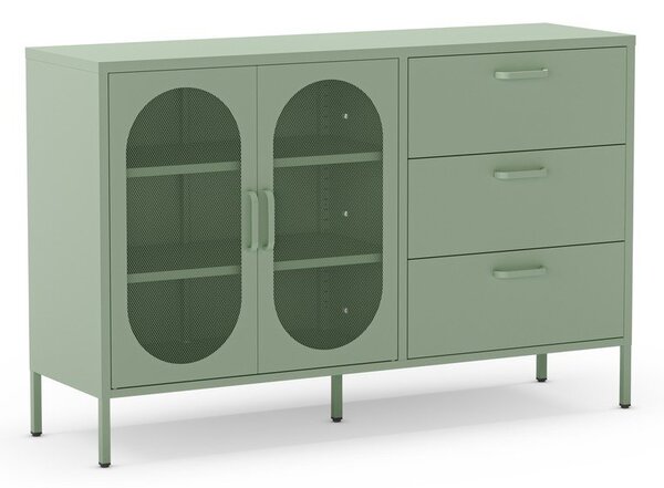 Mentol zelena komoda 140x90 cm Diora – Marckeric