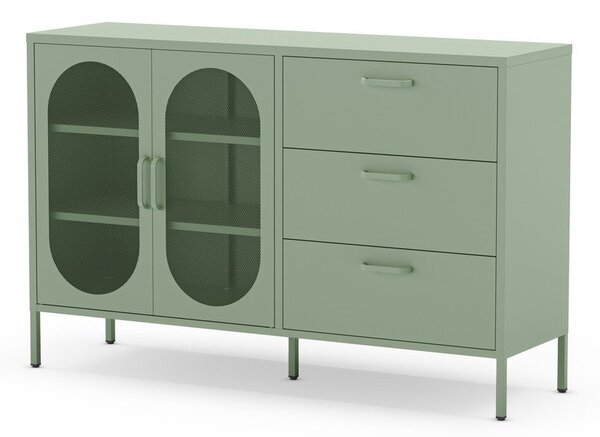 Mentol zelena komoda 140x90 cm Diora – Marckeric