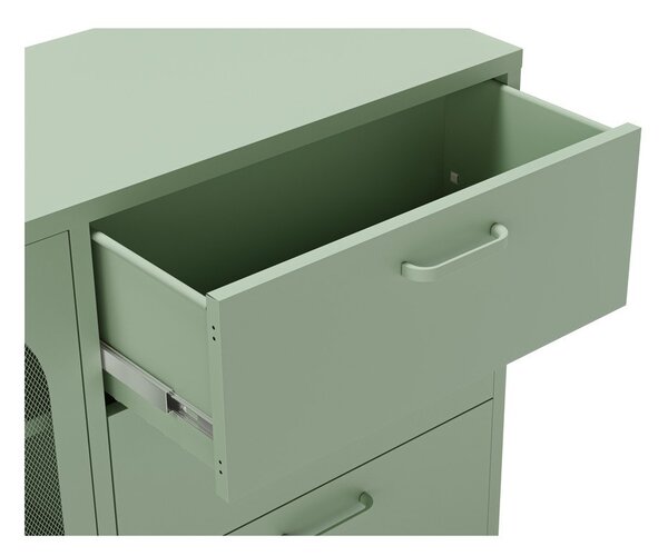 Mentol zelena komoda 140x90 cm Diora – Marckeric