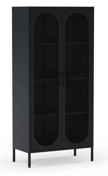 Crni ormarić 80x170 cm Diora – Marckeric
