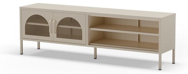 Krem TV komoda 160x50 cm Diora – Marckeric