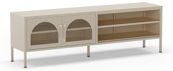 Krem TV komoda 160x50 cm Diora – Marckeric