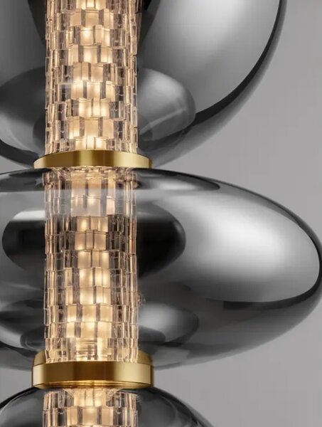NAVI VISILICA LED/3000K/20W/2601Lm/ZLATNA& GRAY NL9186952