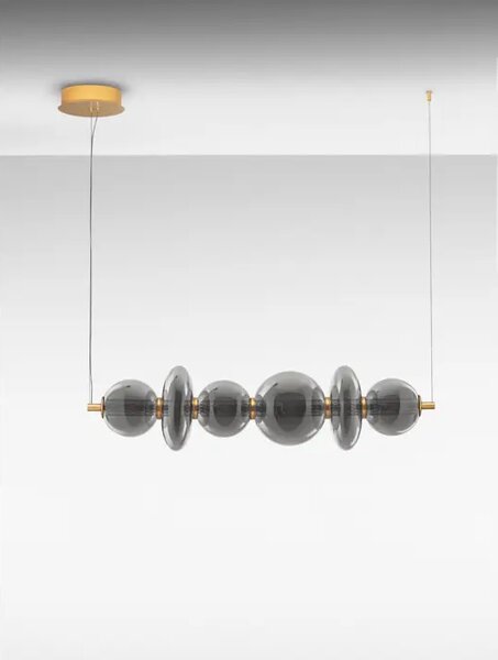 NAVI VISILICA LED/3000K/29W/3472Lm/ZLATNA& GRAY NL9186954