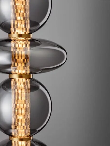 NAVI VISILICA LED/3000K/27W/3201Lm/ZLATNA& GRAY NL9186953