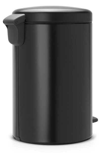 Mat crna željezna kanta za smeće s pedalom 20 l NewIcon – Brabantia