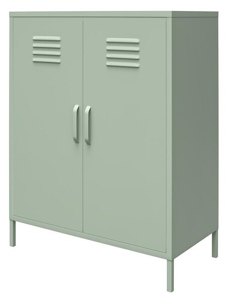Zeleni metalni ormarić 40x102x80 cm Mission District – Støraa