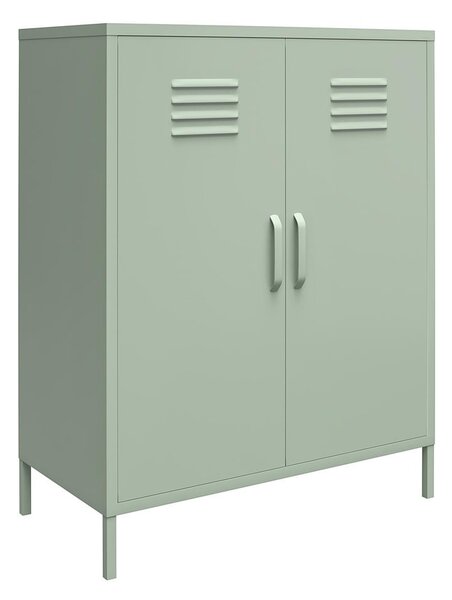 Zeleni metalni ormarić 40x102x80 cm Mission District – Støraa