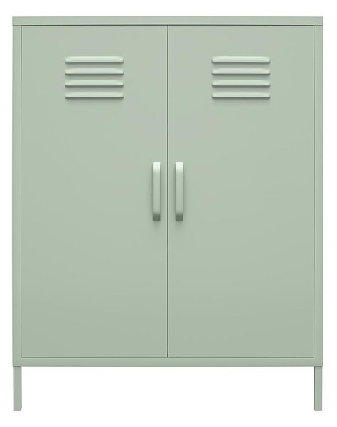 Zeleni metalni ormarić 40x102x80 cm Mission District – Støraa