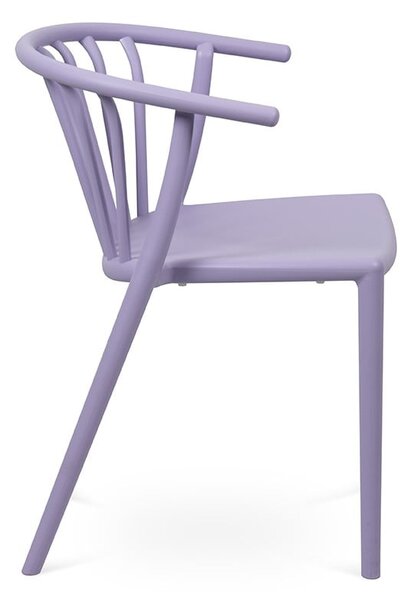 Plastična vrtna stolica u boji lavande Capri – Bonami Essentials