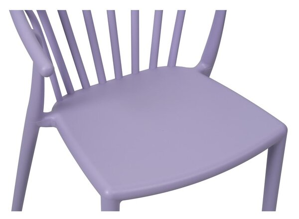 Plastična vrtna stolica u boji lavande Capri – Bonami Essentials