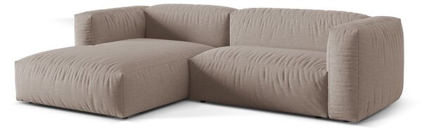 Bež kutna garnitura (s lijevim kutom) Martina – Micadoni Home