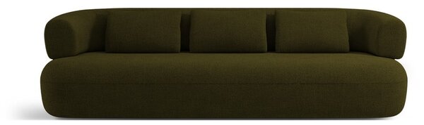 Zelena sofa od bouclé tkanine 226 cm Jenny – Micadoni Home