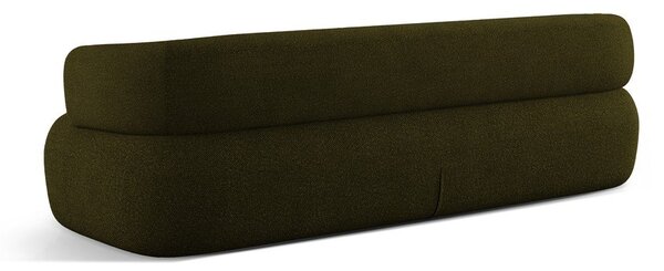 Zelena sofa od bouclé tkanine 226 cm Jenny – Micadoni Home