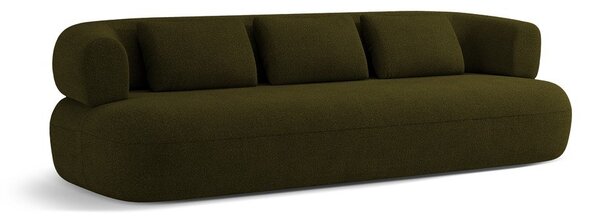 Zelena sofa od bouclé tkanine 226 cm Jenny – Micadoni Home