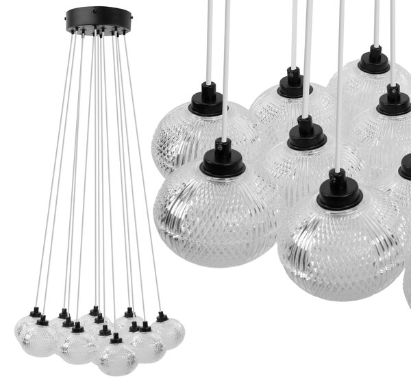 Lampa Viseća MS024-13CP Black