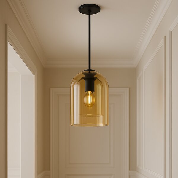 Viseća lampa APP1704-1PC Amber