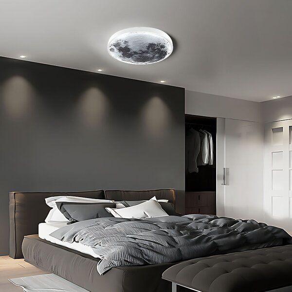 Stropni luster APP1806-CW Moon LED White