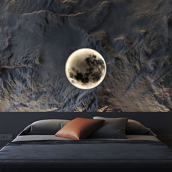 Stropni luster APP1806-CW Moon LED White