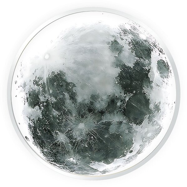 Stropni luster APP1806-CW Moon LED White