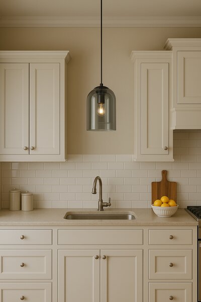 Viseća lampa APP1704-1PC Amber