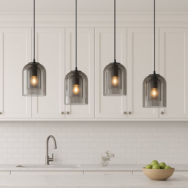 Viseća lampa APP1704-1PC Amber