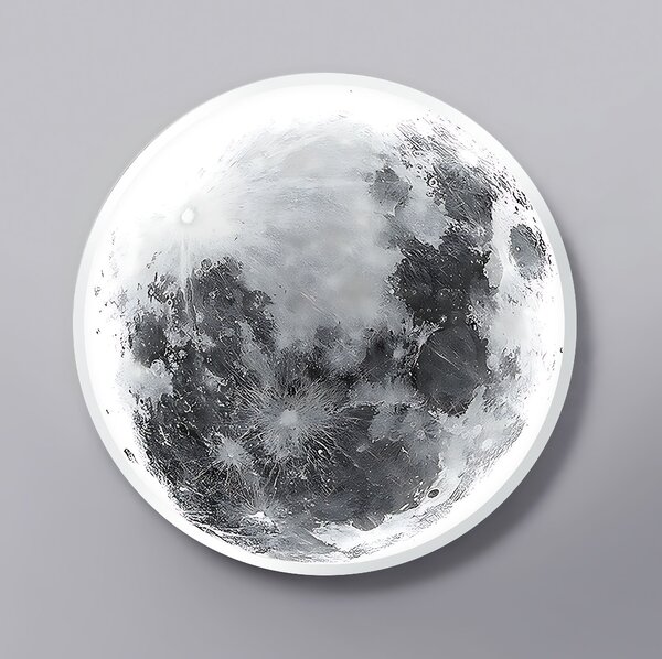 Stropni luster APP1806-CW Moon LED White