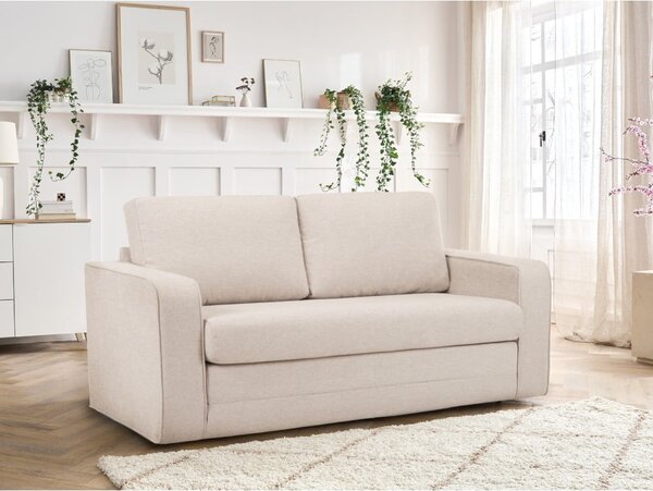 Bež sklopiva sofa 160 cm Come – Bobochic Paris
