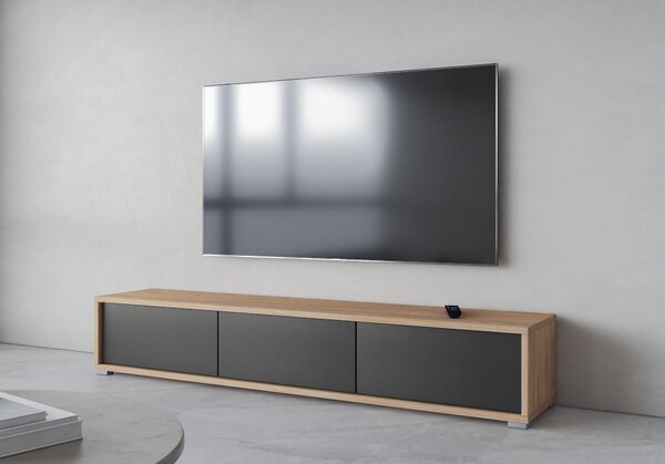 TV stolić Fiora 38 (hrast uljani + antracit)