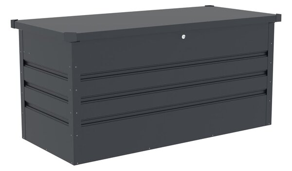 Antracitno siva vrtna kutija za pohranu Max A – Rojaplast