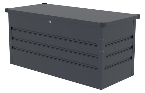 Antracitno siva vrtna kutija za pohranu Max A – Rojaplast