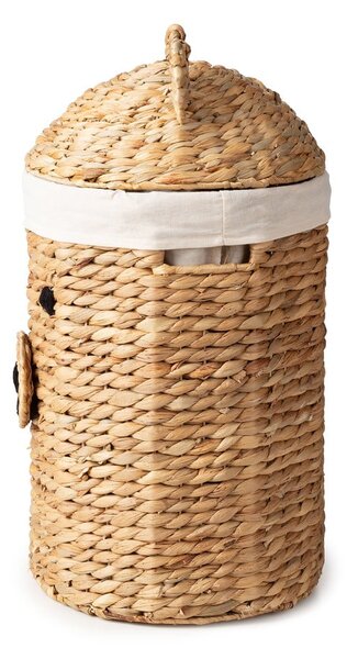 Dječja kutija za pohranu od vodenog zumbula u prirodnoj boji ø 30x56 cm Bear – Compactor