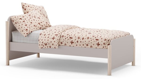 Krem dječji krevet od masivnog bora 90x190 cm Enola – Marckeric
