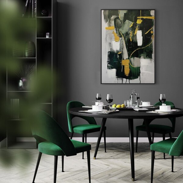 Slika s ručno oslikanim elementima 70x100 cm For – Styler