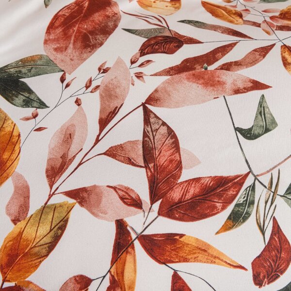 Posteljina od mikrovlakana AUTUMN LEAVES u boji Dimenzije posteljine: 70 x 90 cm | 140 x 220 cm