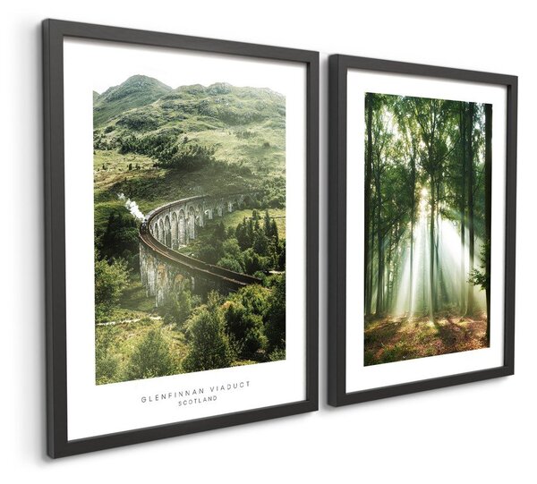 Slike u setu 2 kom 30x40 cm Woods – Styler