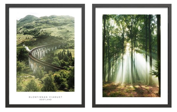 Slike u setu 2 kom 30x40 cm Woods – Styler