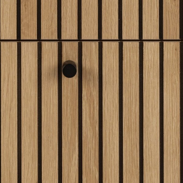 Komoda u dekoru hrasta u prirodnoj boji 81x80x40 cm Albany – Actona