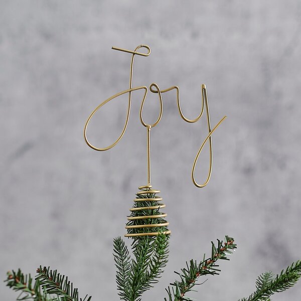 Božićni ukras GOLD JOY 21 cm, zlatna