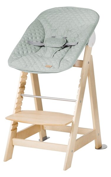 Svijetlo zelena/u prirodnoj boji dječja blagovaonska stolica Style Born Up 2in1 – Roba