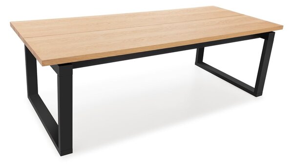 Blagovaonski stol s pločom stola u dekoru hrasta 100x220 cm Rina – Marckeric