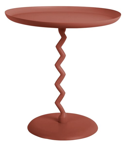 Metalni okrugao pomoćni stol ø 40 cm Zig Zag – Leitmotiv