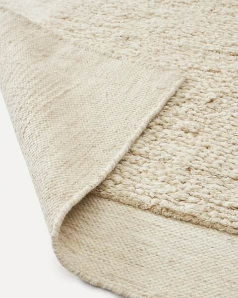 Bijeli vunen tepih 200x300 cm Marely – Kave Home