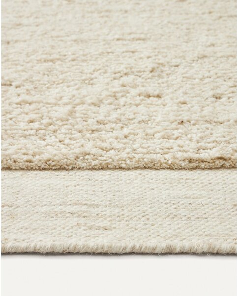 Bijeli vunen tepih 200x300 cm Marely – Kave Home