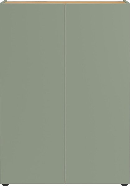 Kadulja zeleni ormarić u dekoru hrasta 74x105x33 cm Alviano – Germania