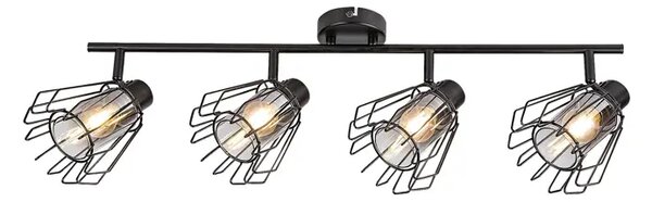 Emerencia REFLEKTOR E14 4x MAX 40W/CRNA/IP20 RA73070