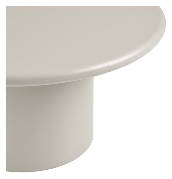 Krem okrugao stolić za kavu ø 80 cm Nagano – House Nordic