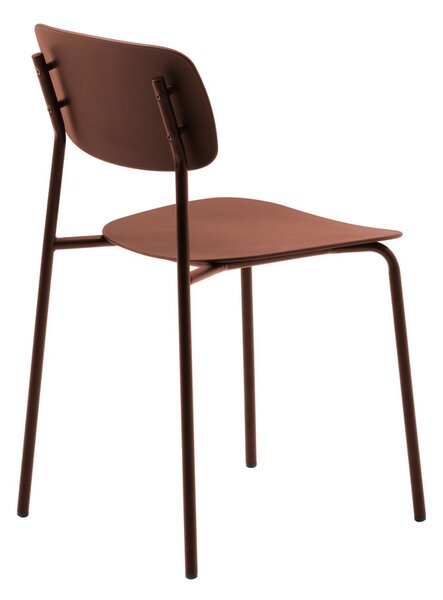 Blagovaonske stolice u setu 2 kom boja terakote Kirkland – Unique Furniture