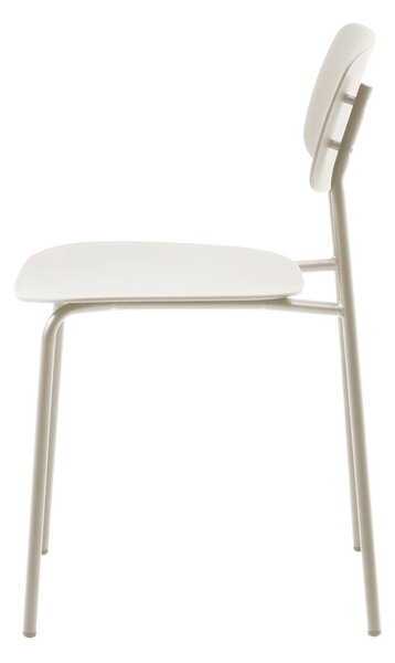 Bijele blagovaonske stolice u setu 2 kom Kirkland – Unique Furniture