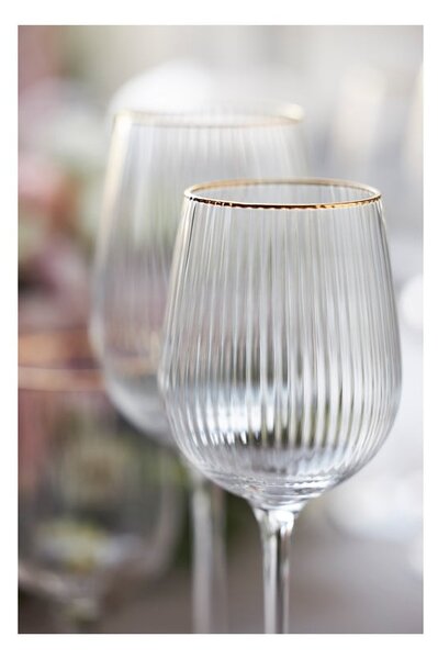 Čaše u setu 4 kom vinske 300 ml Palermo – Lyngby Glas